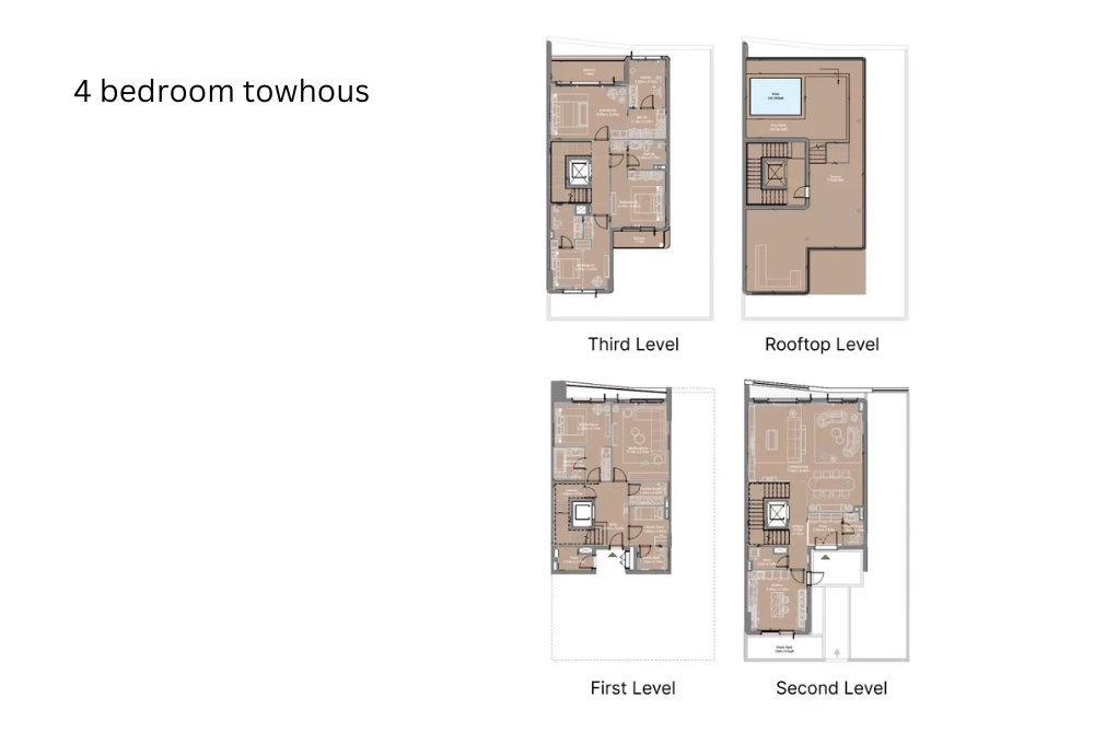 4 Bedroom Townhouse